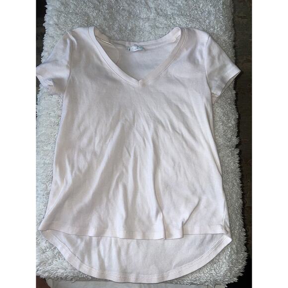 Hippie Rose Loungewear Women’s Sz. XS Pink V Neck Tee. Soft, Comfortable - Picture 1 of 8